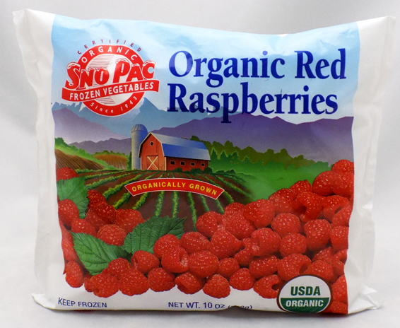 Organic Red Raspberries